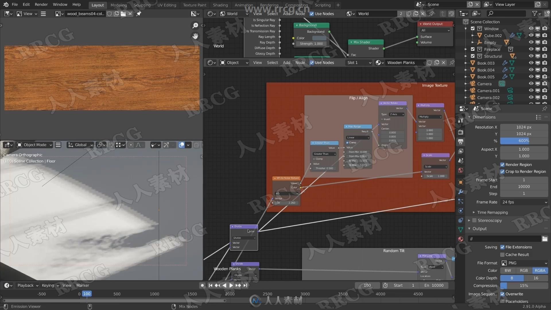 Blender着色器编辑核心技术训练视频教程