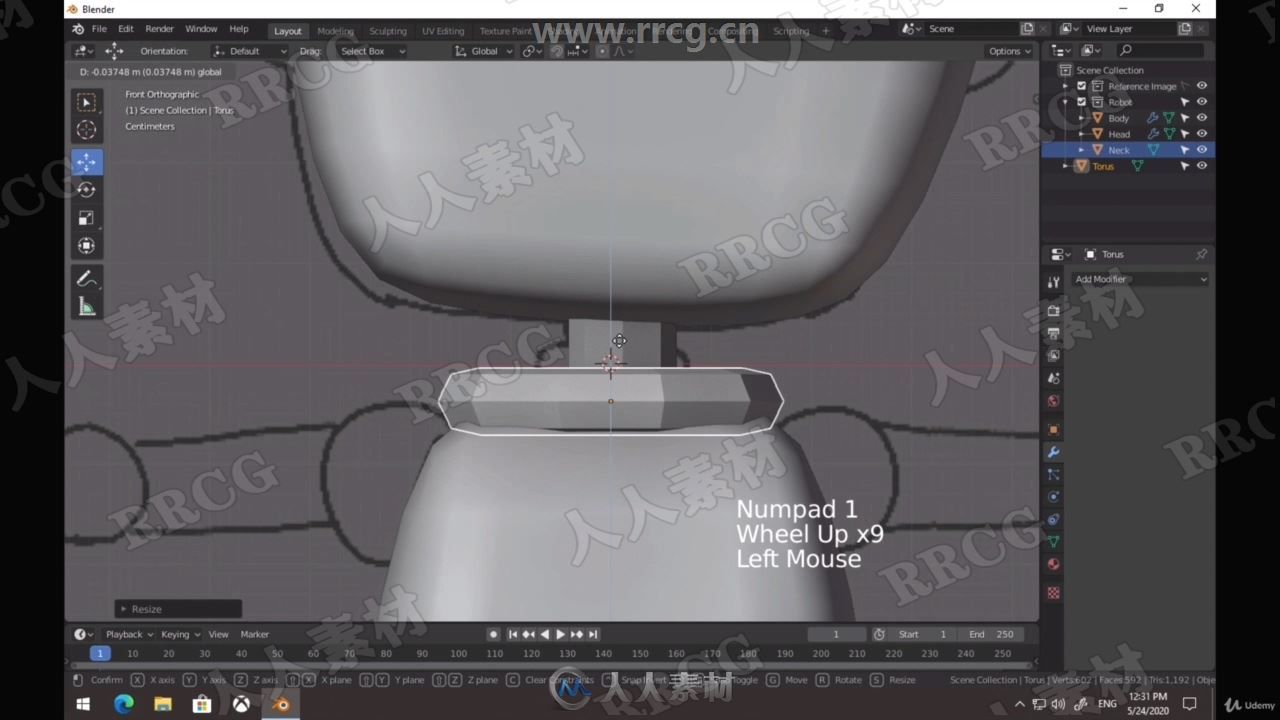 Blender建模动画渲染全面技能训练视频教程