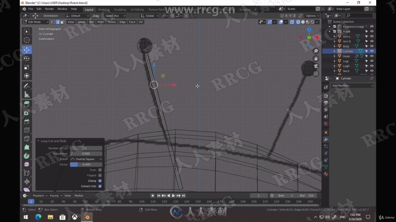 Blender建模动画渲染全面技能训练视频教程