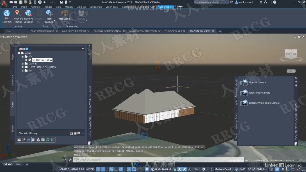 AutoCAD Architecture 2021基础核心技术训练视频教程