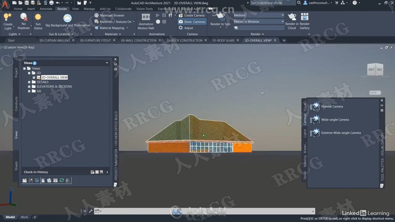 AutoCAD Architecture 2021基础核心技术训练视频教程