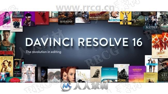 DaVinci Resolve Studio达芬奇影视调色软件V16.2.7.010版