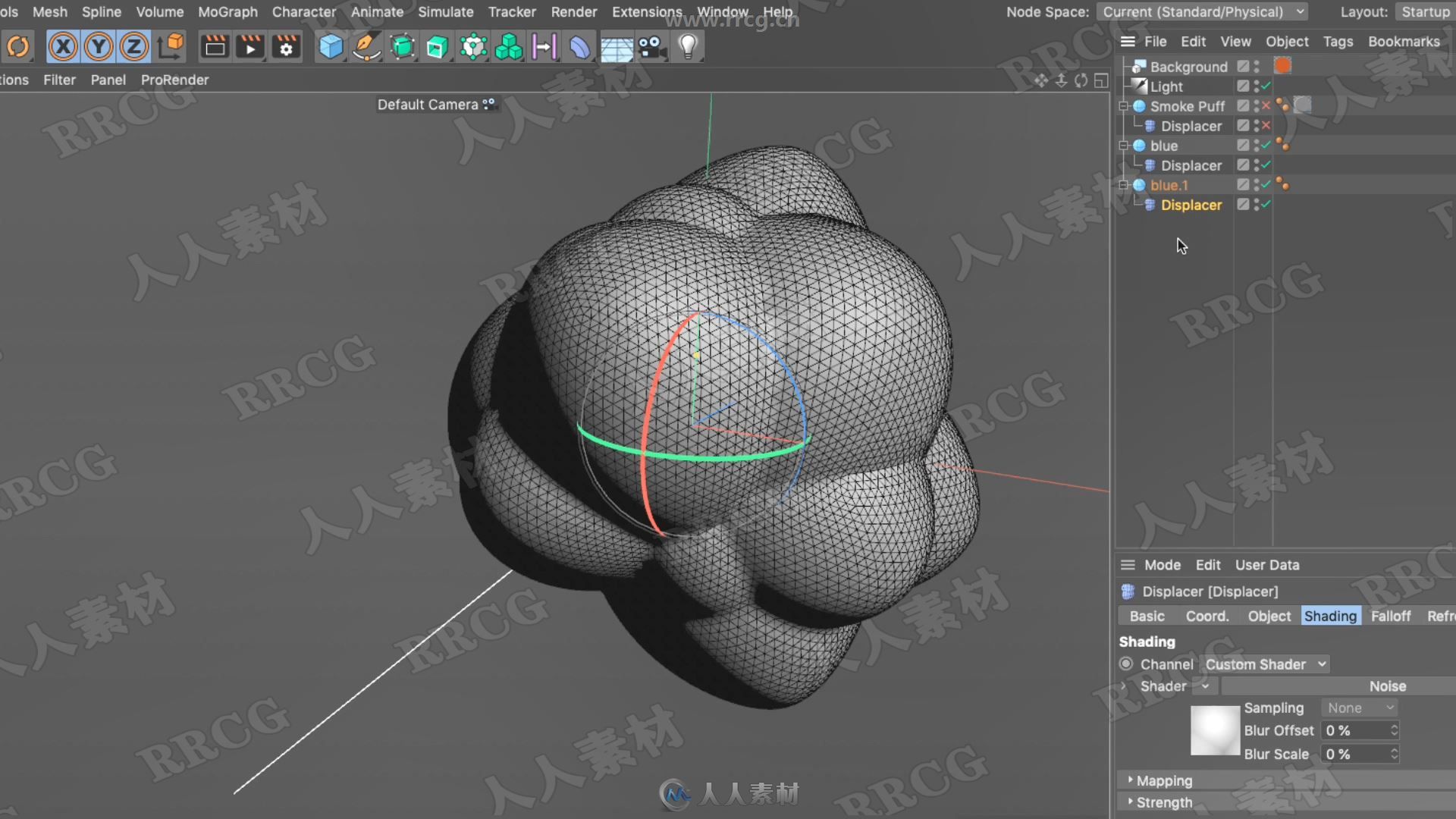 C4D神奇卡通VFX知识3d建模纹理训练视频教程