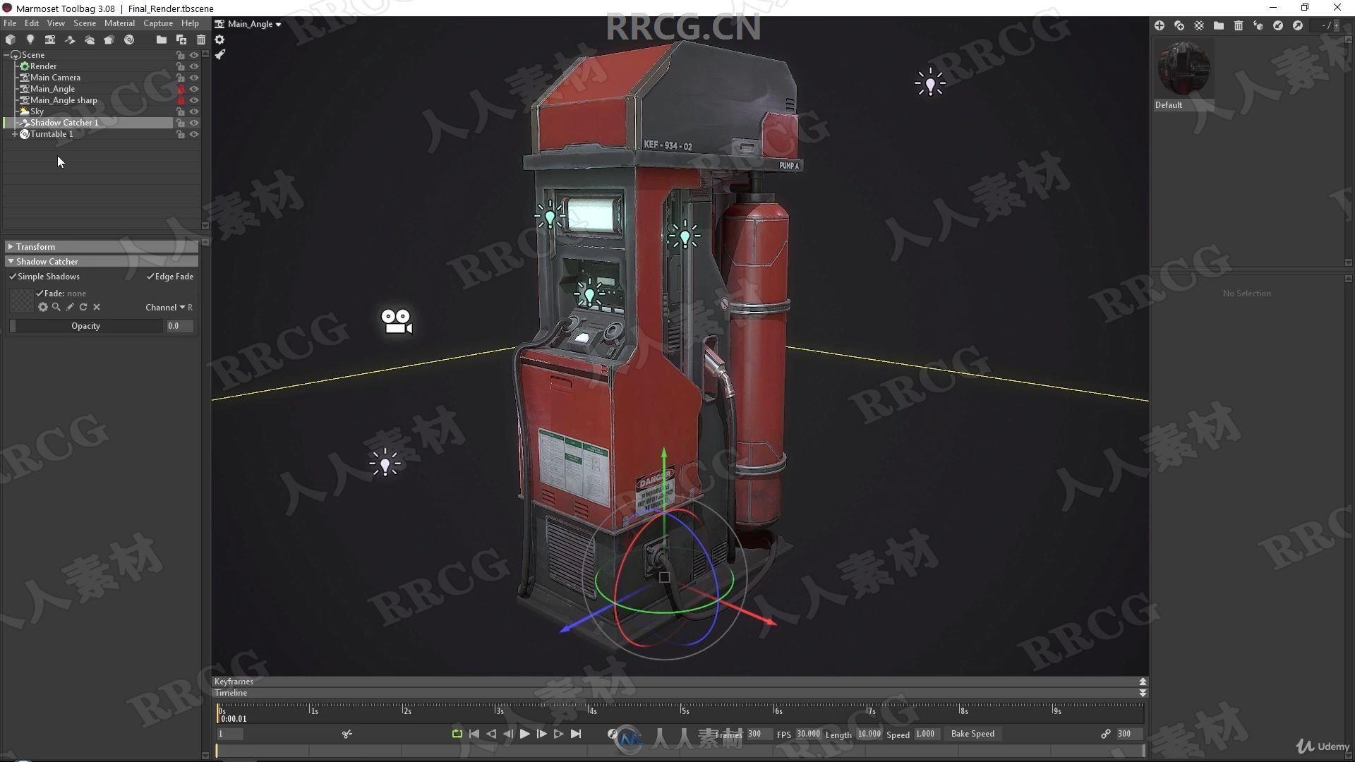 Blender 3A级游戏道具资产高质量实例制作视频教程