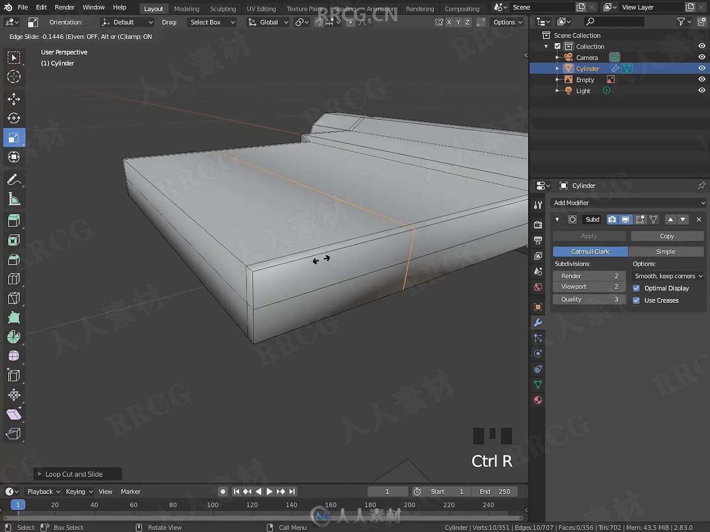 Blender地下城地牢多边形建模视频教程