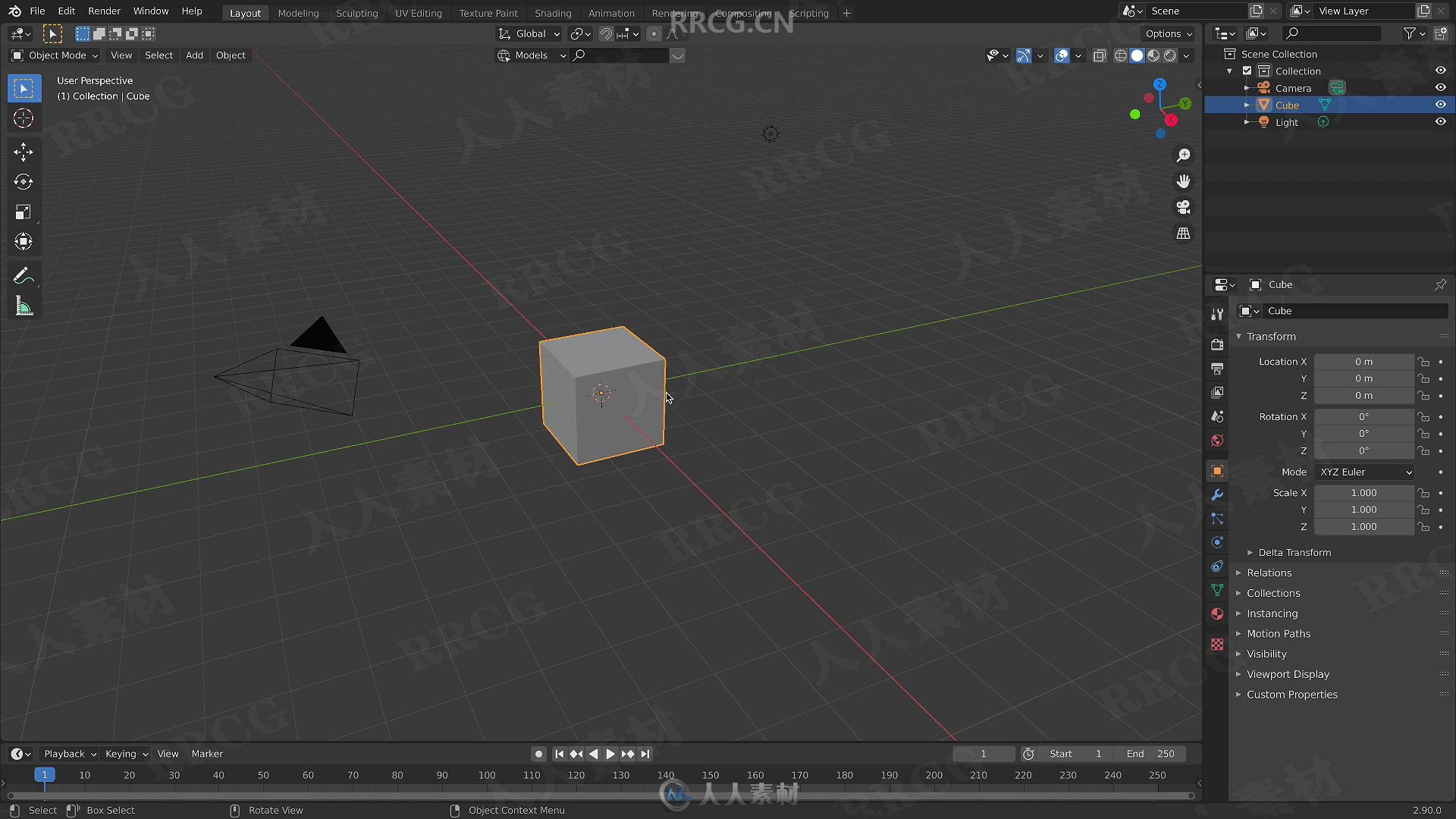 Blender中创建3D图标循环动画视频教程