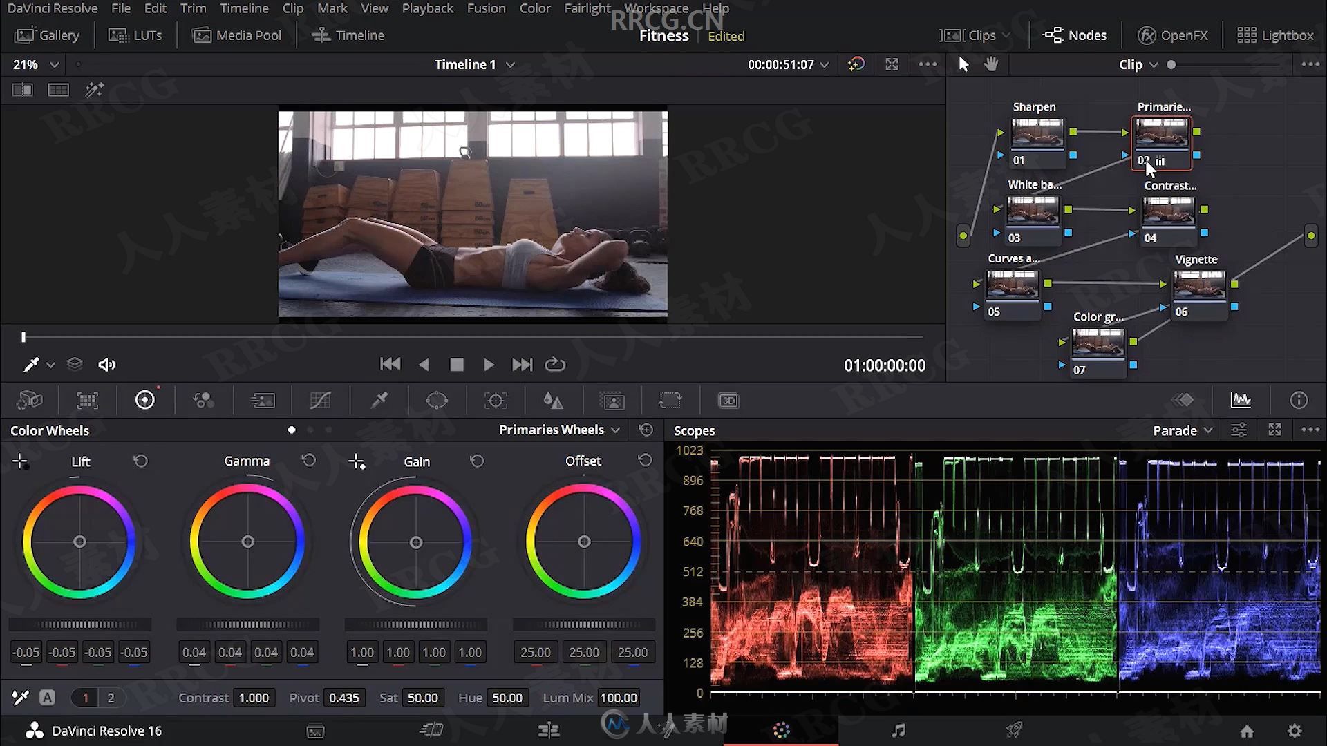 DaVinci Resolve16初学者终极色彩分级速成视频教程