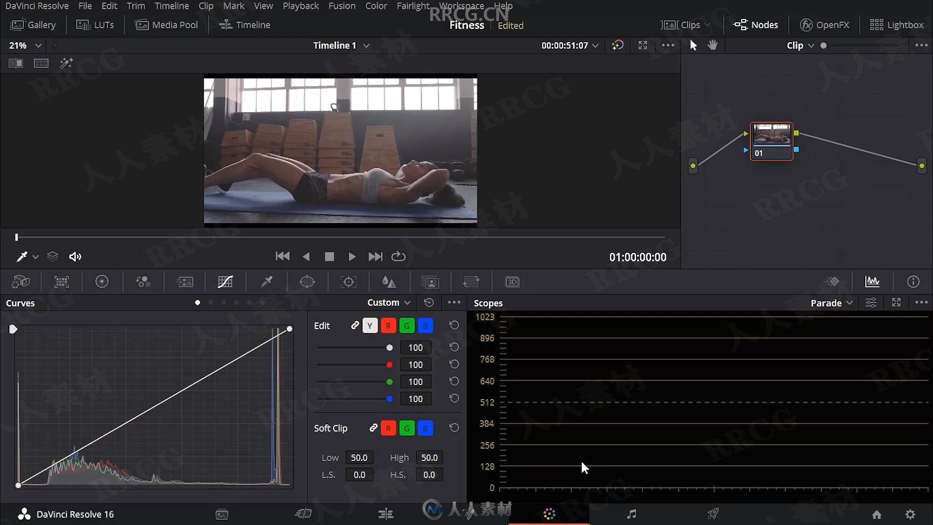 DaVinci Resolve16初学者终极色彩分级速成视频教程