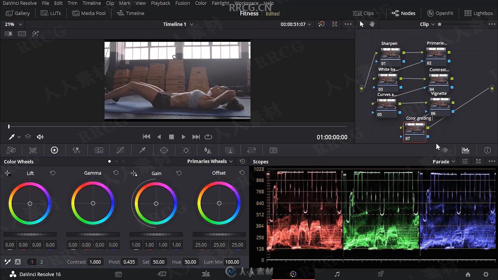 DaVinci Resolve16初学者终极色彩分级速成视频教程