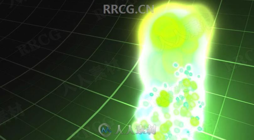 50多种科幻彩色粒子视觉效果Unity游戏素材资源