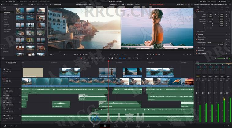 DaVinci Resolve Studio达芬奇影视调色软件V17.2.1.0012版