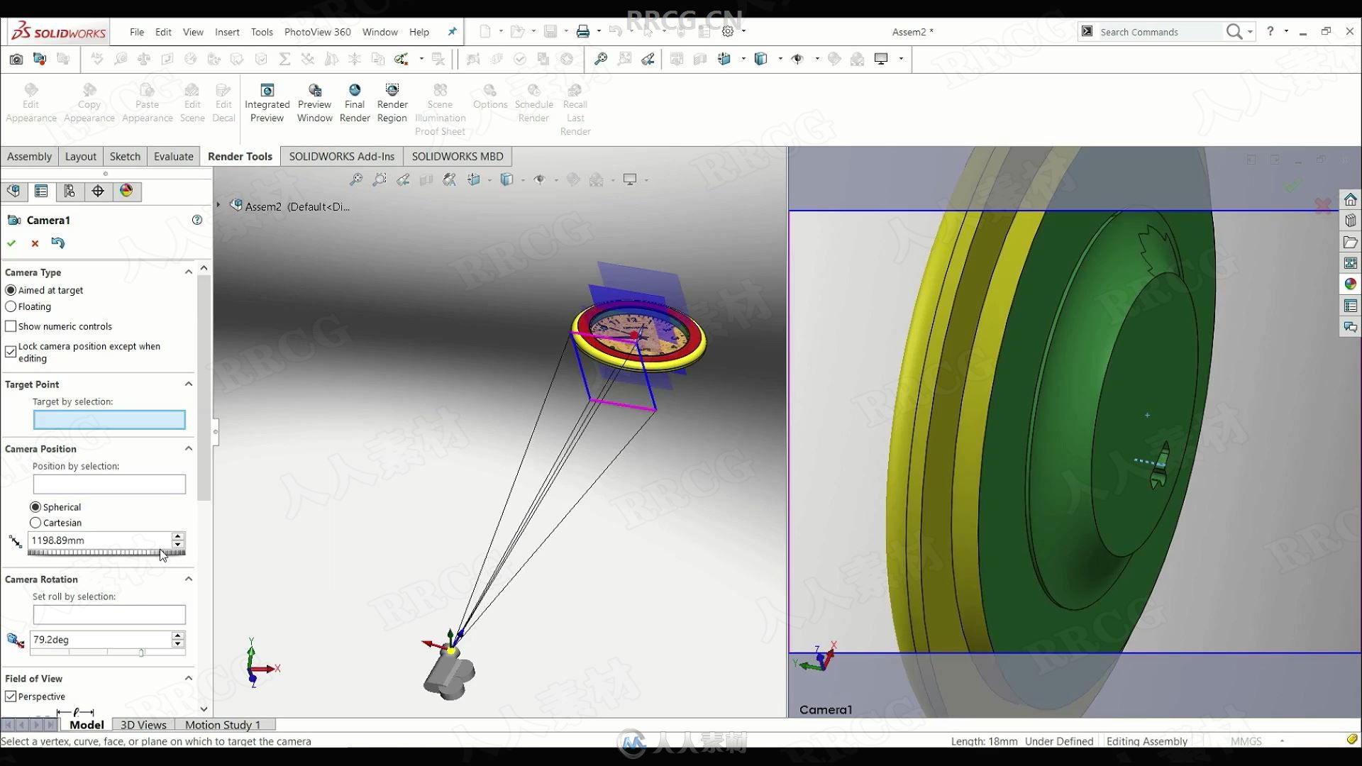 SOLIDWORKS逼真模型动画创建全面训练视频教程