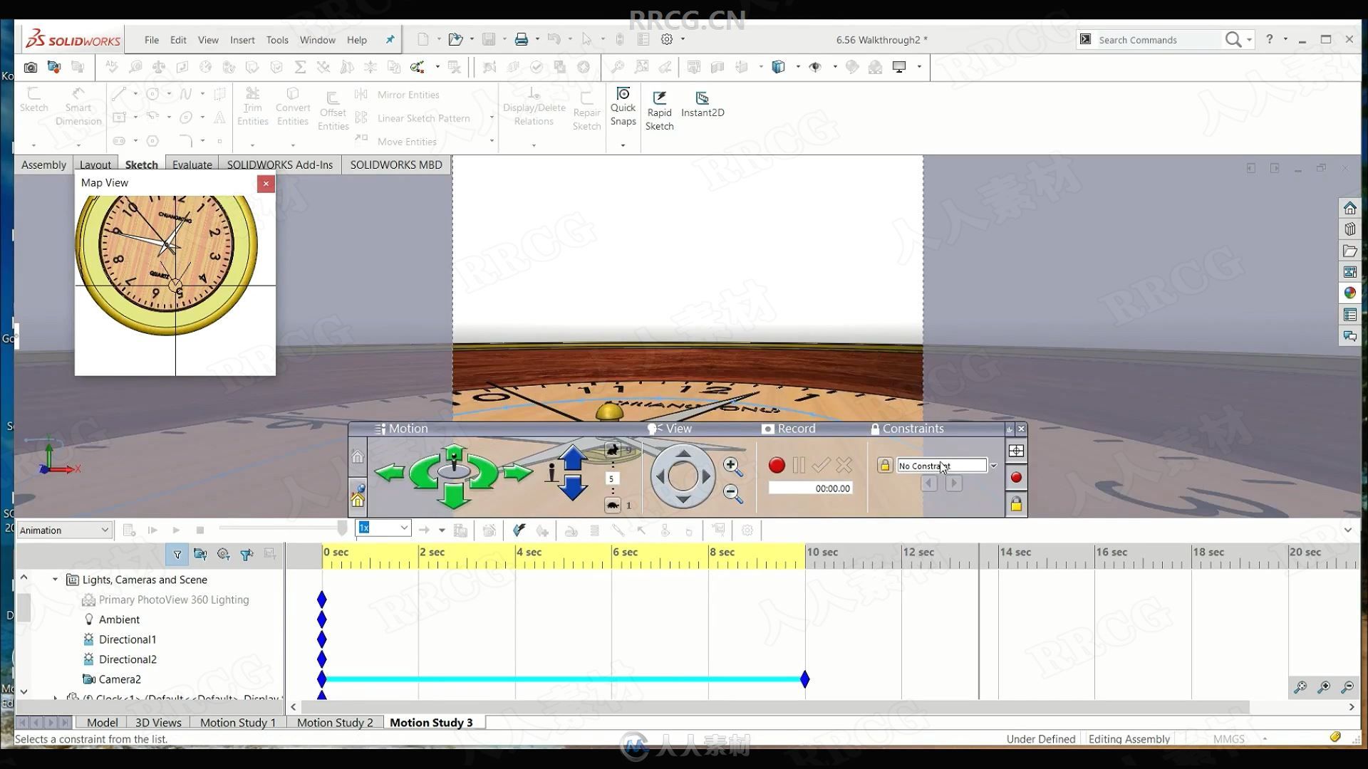 SOLIDWORKS逼真模型动画创建全面训练视频教程