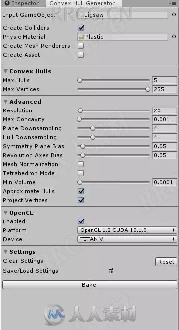 实时碰撞物理工具Unity游戏素材资源