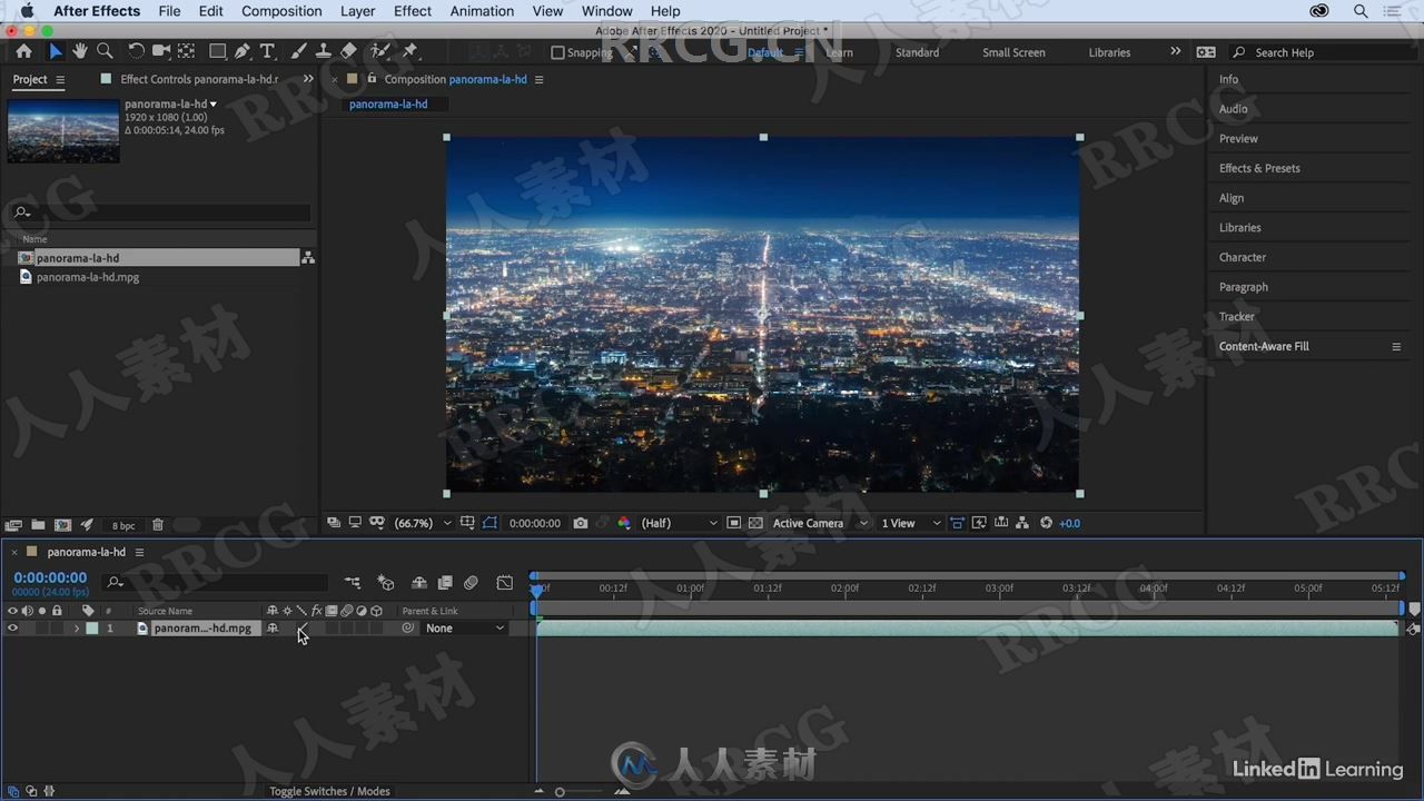 After Effects 2021基础知识初学者入门训练视频教程