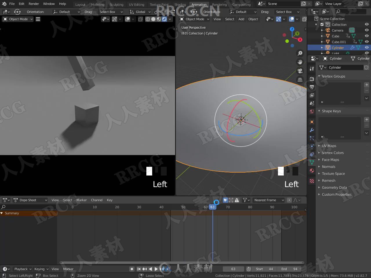 Blender逼真动画原理基础核心训练视频教程