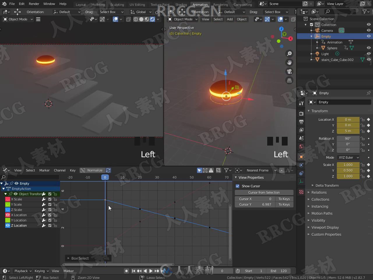 Blender逼真动画原理基础核心训练视频教程