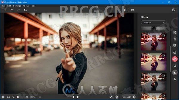 Movavi Picverse专业照片编辑软件V1.0.0版