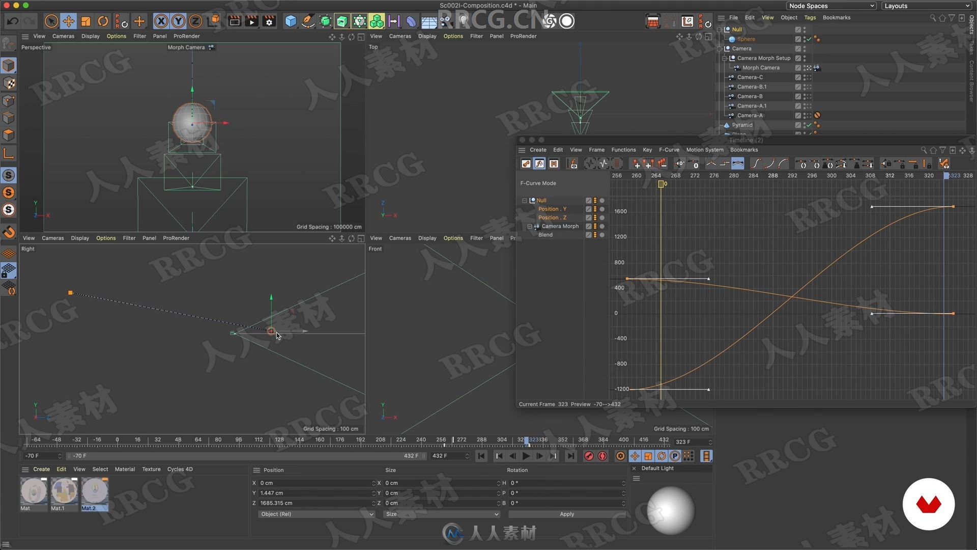 AE与C4D创意2D3D动画创作工作流视频教程