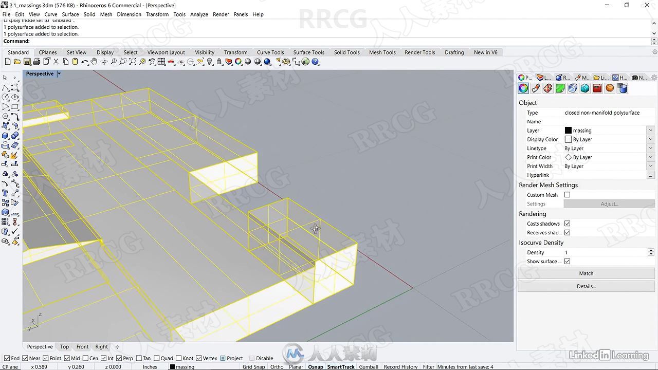 RHINO复杂3D打印几何图形建模视频教程