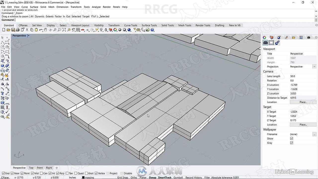 RHINO复杂3D打印几何图形建模视频教程