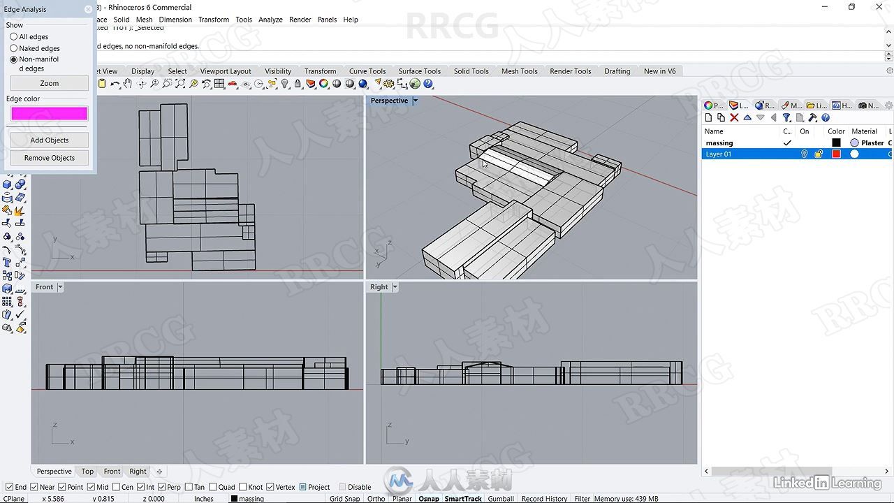 RHINO复杂3D打印几何图形建模视频教程