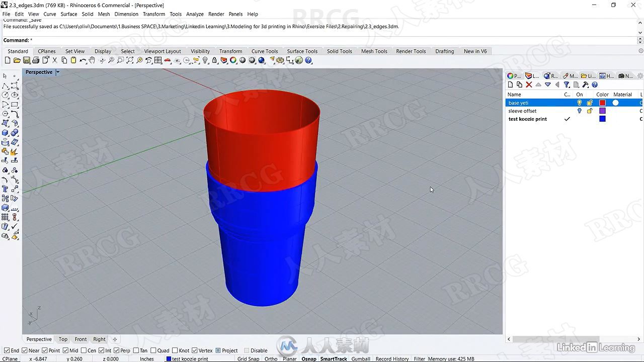 RHINO复杂3D打印几何图形建模视频教程