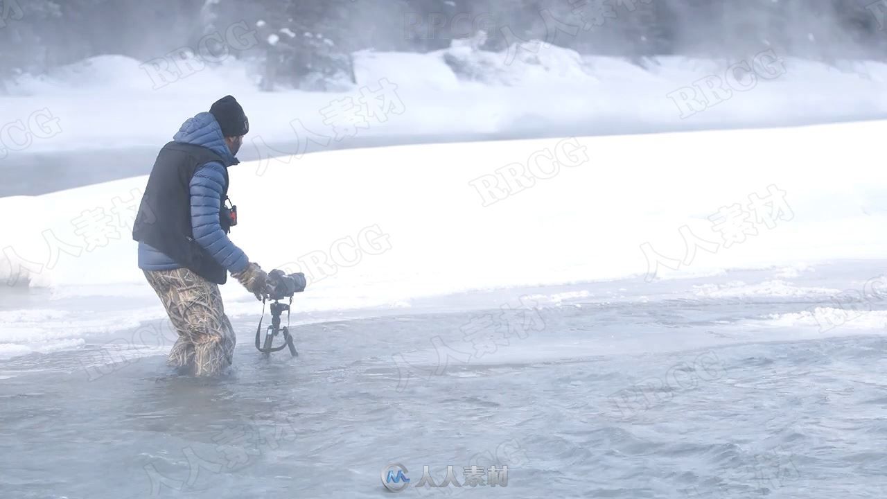 冬季室外冰山景观摄影及后期PS修饰