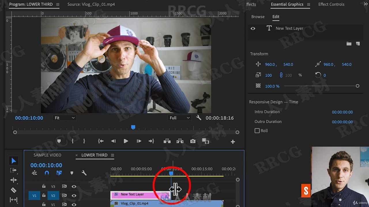 Premiere Pro2020中创建YOUTUBE图形动画视频教程