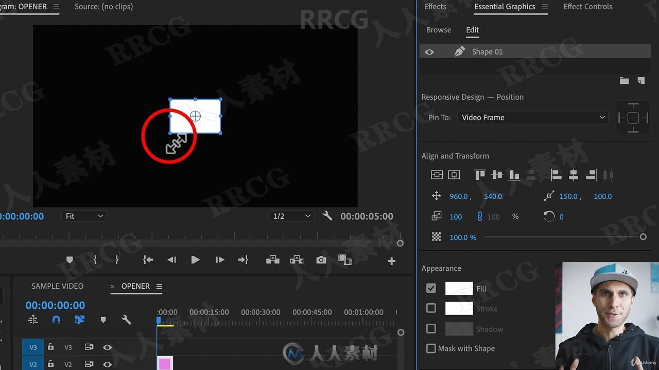 Premiere Pro2020中创建YOUTUBE图形动画视频教程