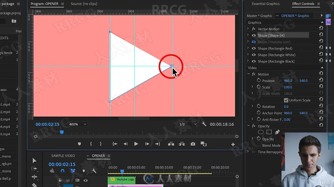 Premiere Pro2020中创建YOUTUBE图形动画视频教程