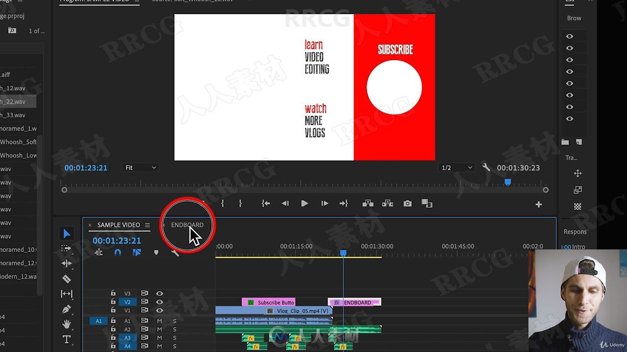 Premiere Pro2020中创建YOUTUBE图形动画视频教程