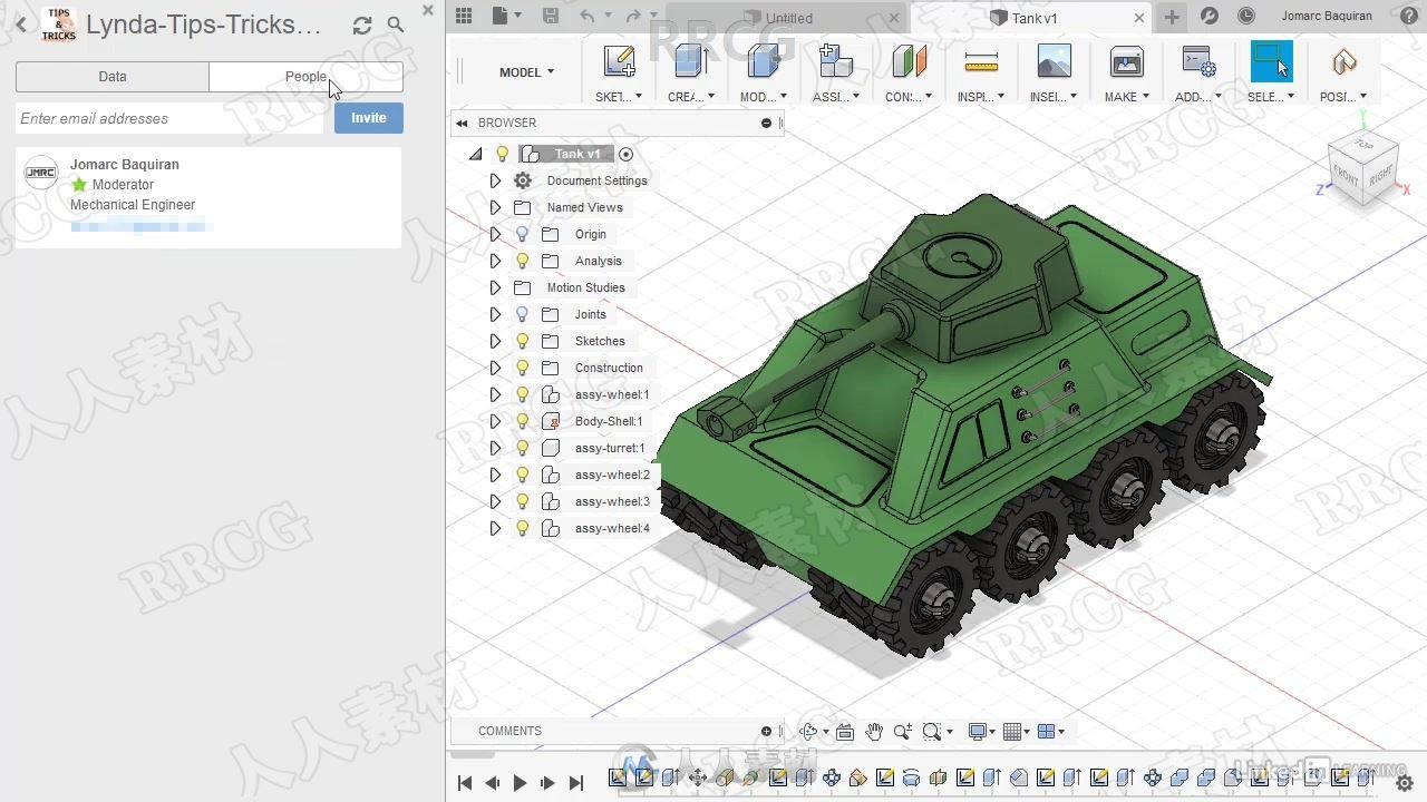 Fusion 360工作流程高效进阶技巧视频教程