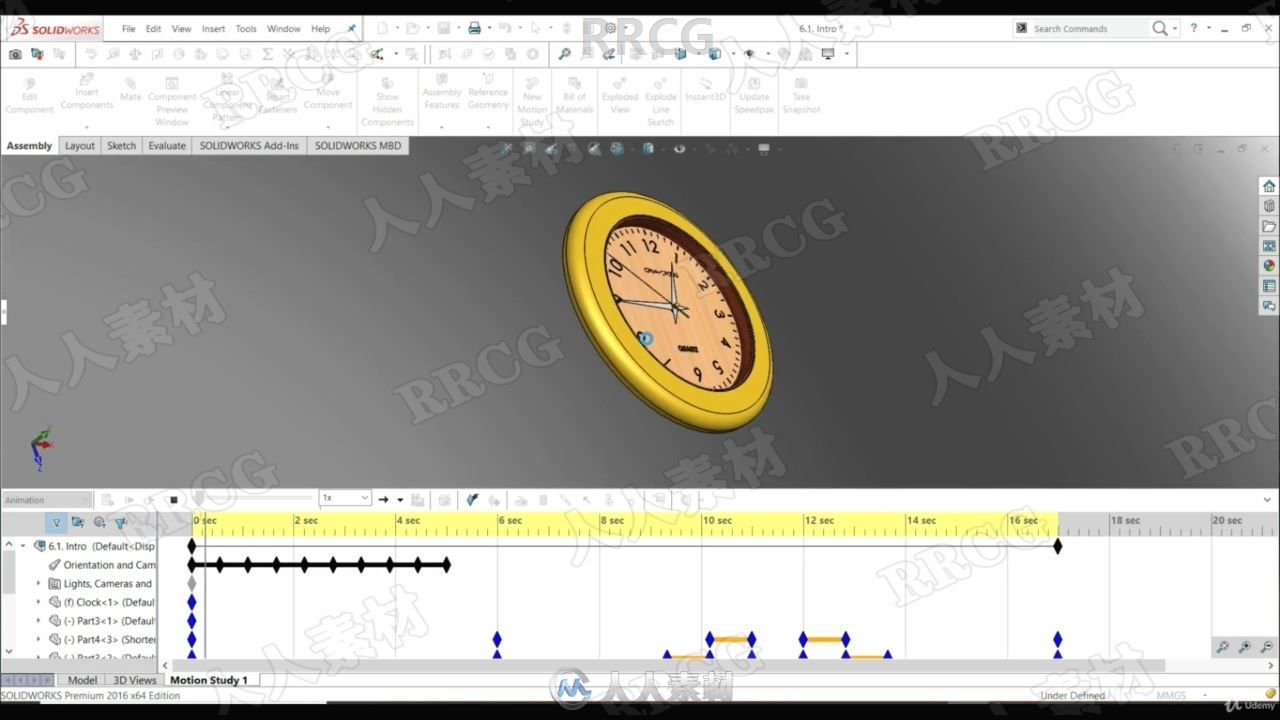 SolidWorks 3D建模核心技能训练视频教程