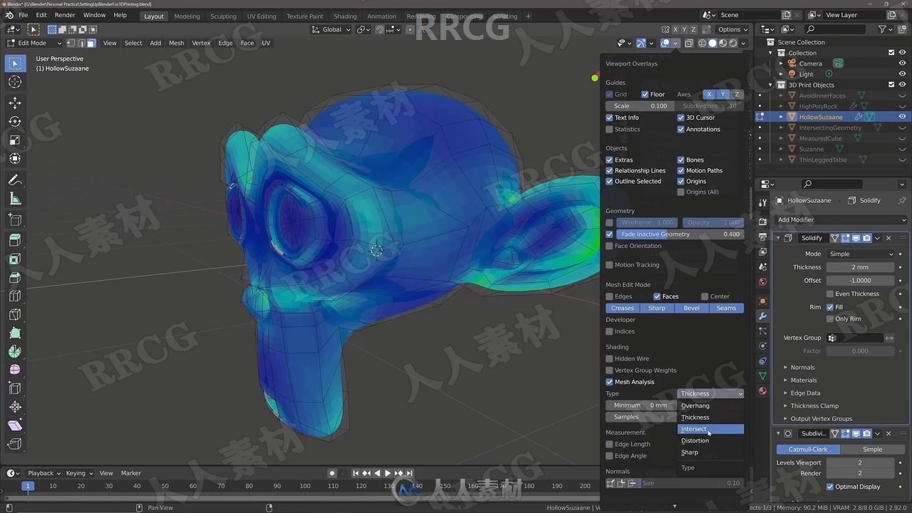 Blender 3D打印技术核心原则训练视频教程