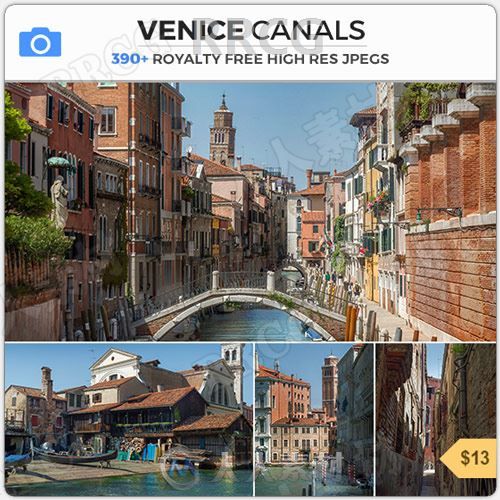 400组威尼斯水城街道桥梁建筑风光高清参考图片合集