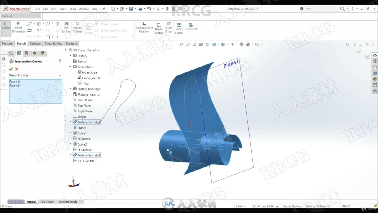 SolidWorks曲面建模高级技术实例训练视频教程