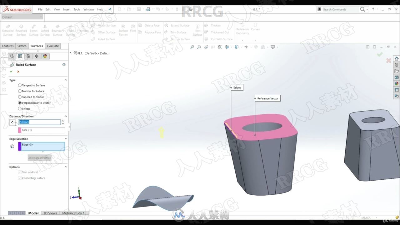 SolidWorks曲面建模高级技术实例训练视频教程