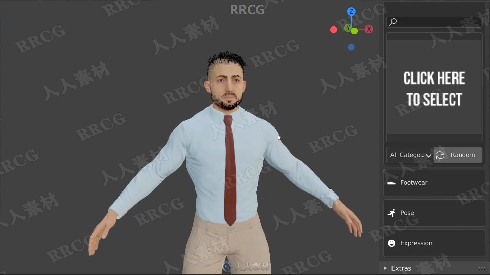 Human Generator人物角色生成器Blender插件V1.0版