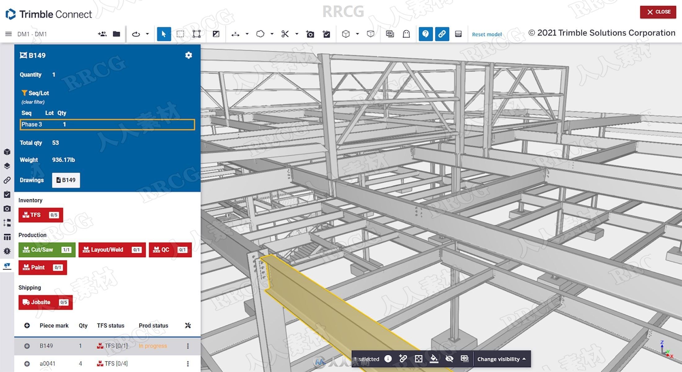 Trimble Tekla Structures Suite 2024建筑自动化设计软件SP1版 | 人人素材网