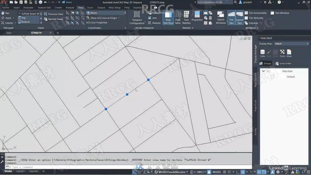 AutoCAD Map 3D 2022全面核心技术训练视频教程