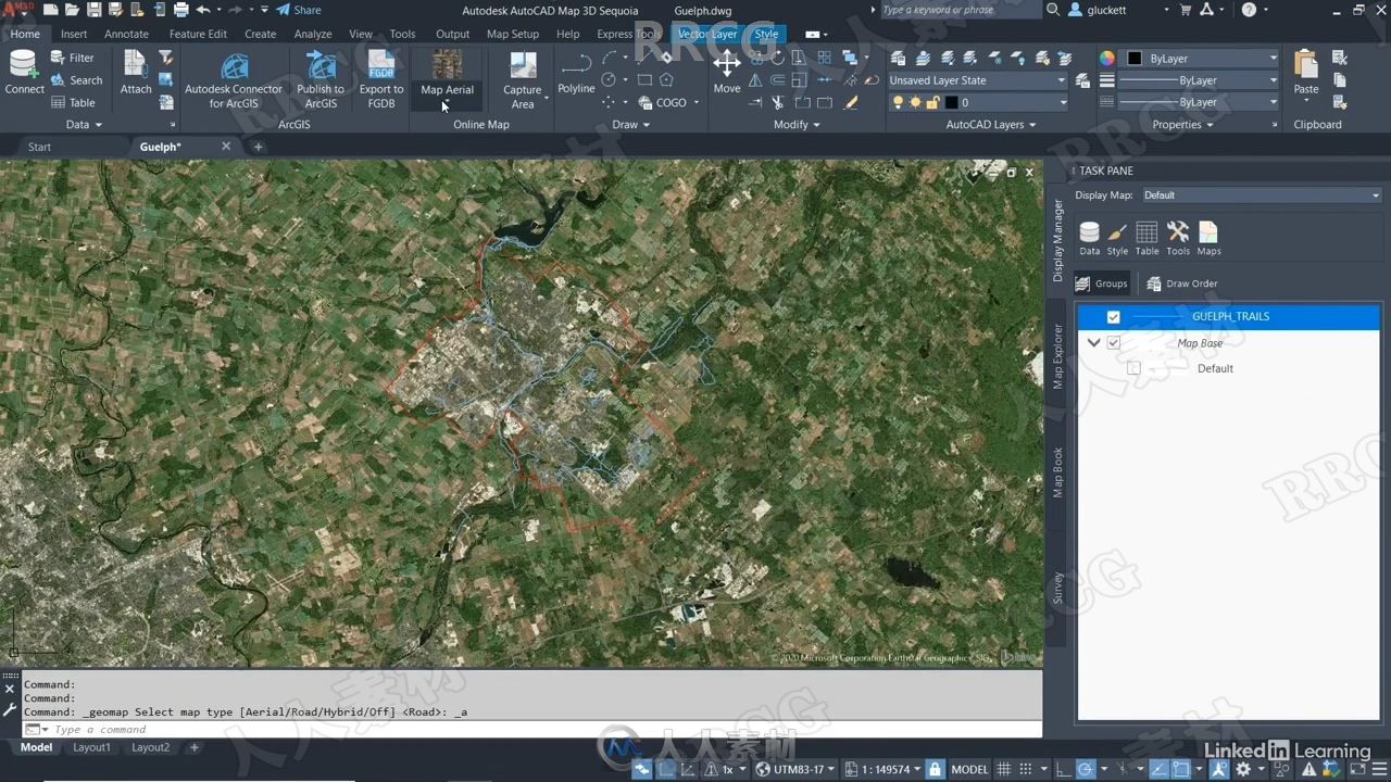 AutoCAD Map 3D 2022全面核心技术训练视频教程