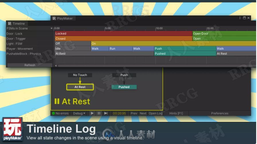 制作游戏可视化脚本工具Unity游戏素材资源