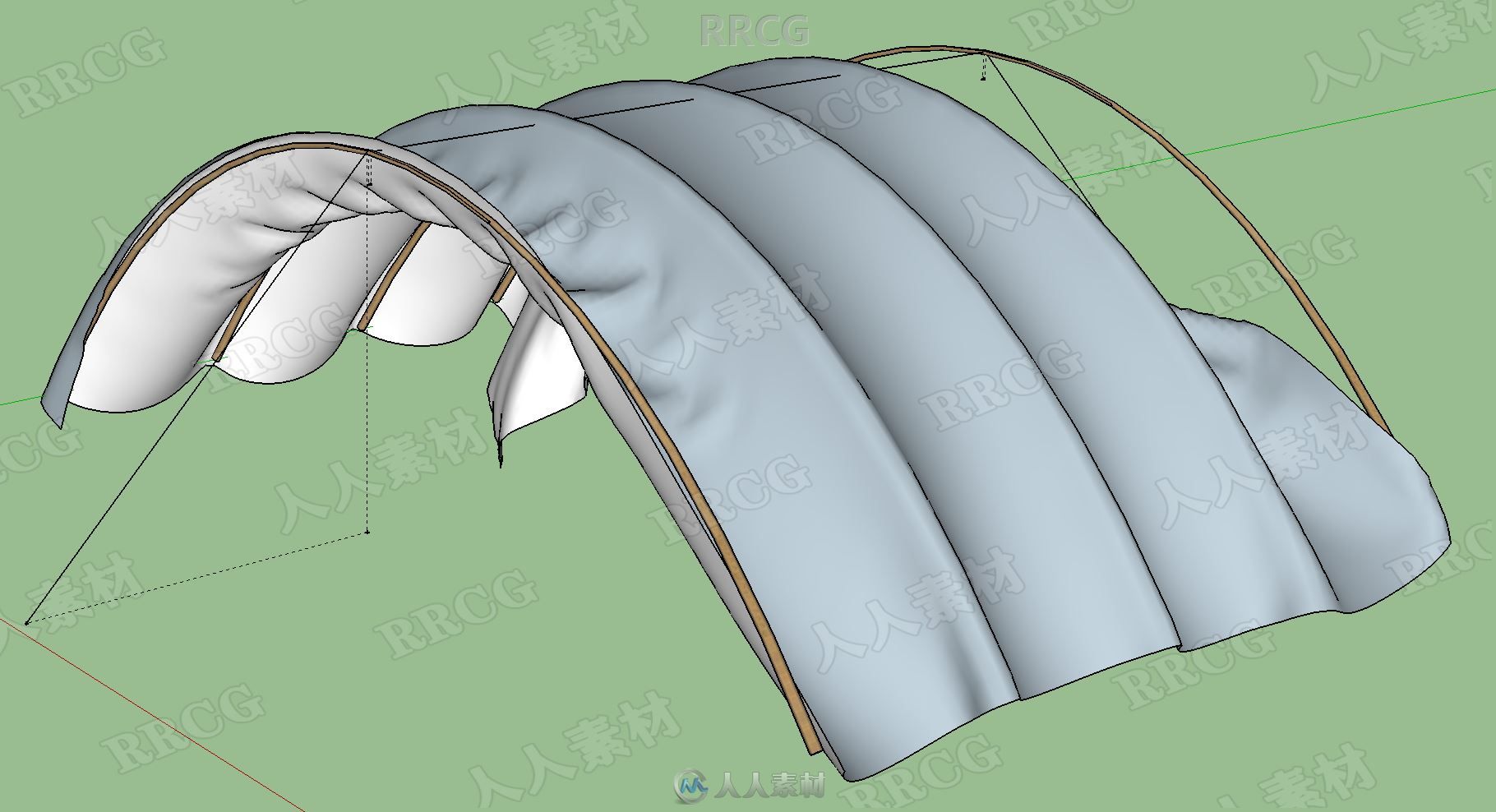 ClothWorks布料模拟SketchUp插件V1.7.4c版