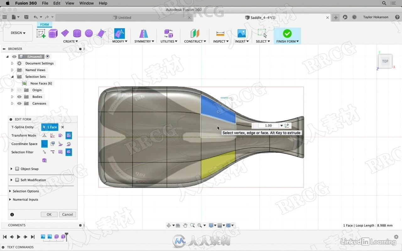 Fusion 360建模雕刻渲染工作流程视频教程