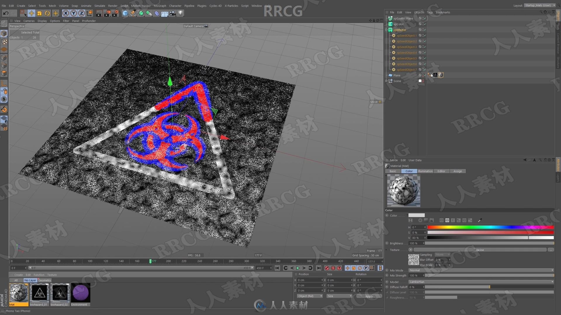 C4D中X-Particles粒子特效6个场景大师级实例制作视频教程