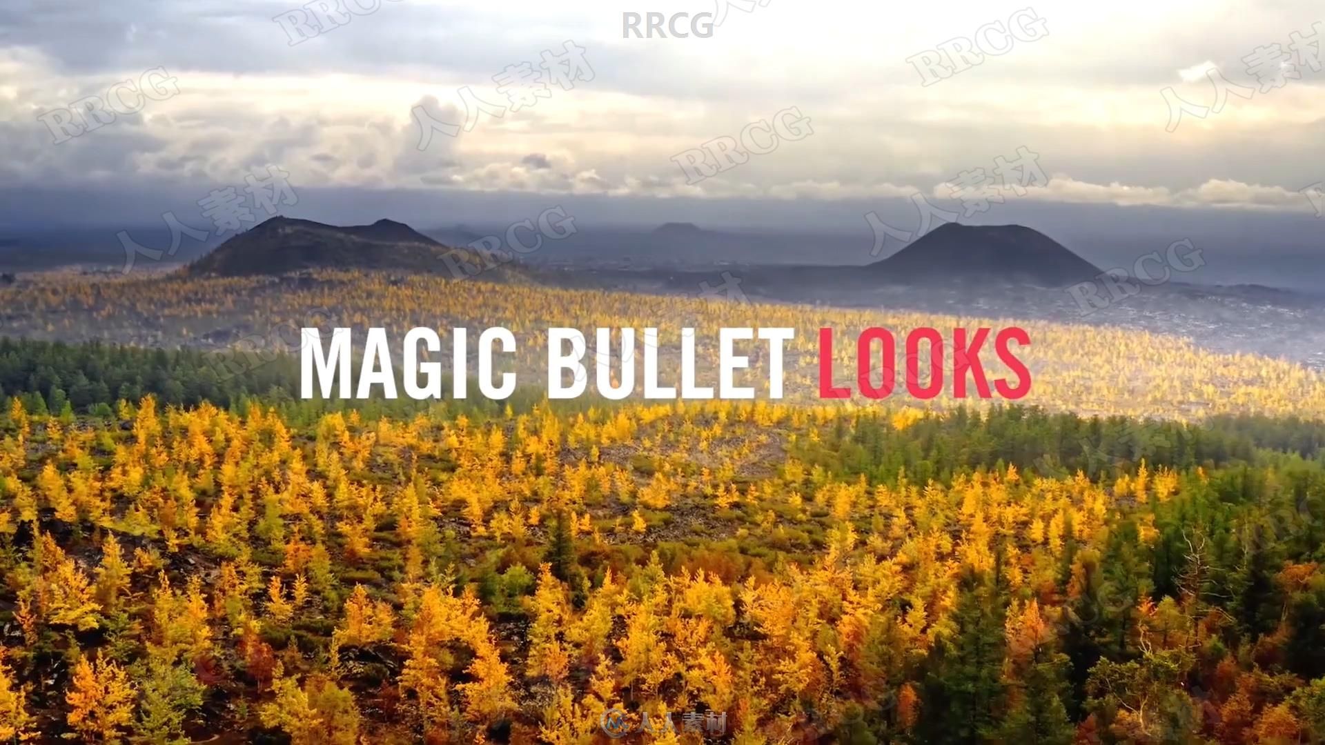 Red Giant Magic Bullet Looks红巨星调色预设插件包5.0.2版