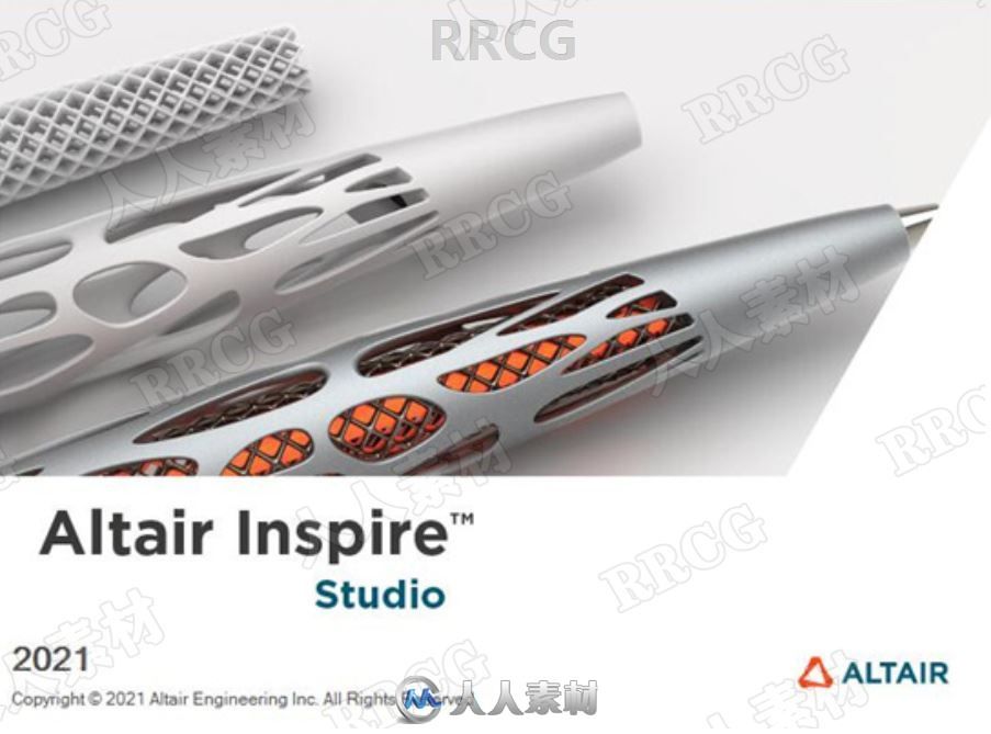 Altair Inspire Studio 3D设计制作软件V2021.0.2版