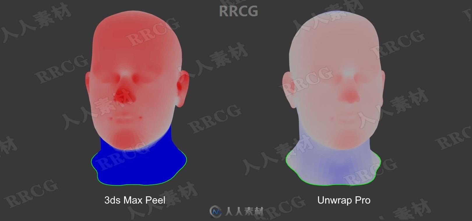 UnwrapPro UV拆分网格3dsmax 2022插件V1.04版