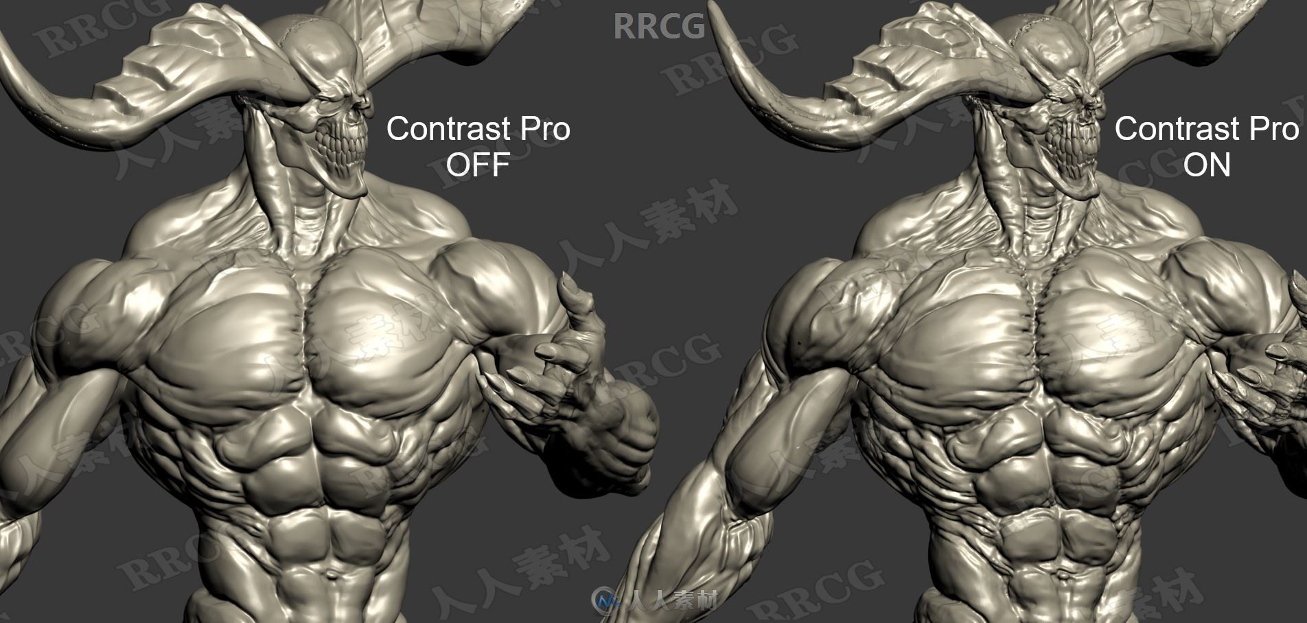 Contrast Pro模型细节增强3dsmax插件V1.0版